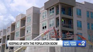 Cape Coral continuing to build to keep up with population boom