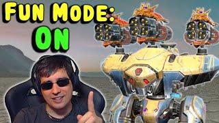 NEW Zmej BULAVA SHARANGA PARTY! War Robots Fun 7.3 Gameplay WR