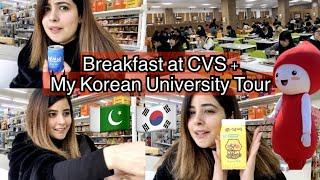 BREAKFAST AT CVS + MY KOREAN UNIVERSITY TOUR