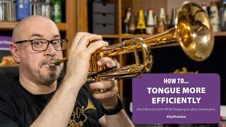 Trumpet Tip: How to Tongue More Efficiently! #GoPractice