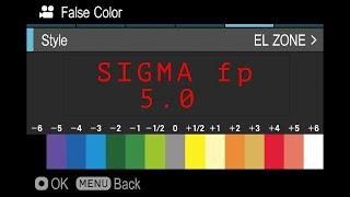 Sigma fp 5.0  Firmware Update