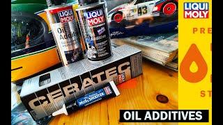 මොනවද මේ Oil Additives? LIQUI MOLY Engine Oil Additives... MoS2 & CERATEC