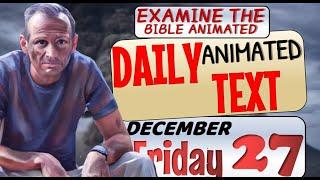 JW DAILY ANIMATED TEXT  A SOURCE OF GREAT COMFORT  EXAMINE THE BIBLE ANIMATED