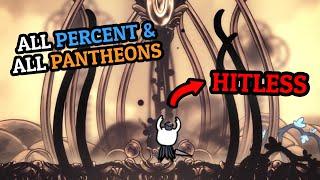 World's First Hollow Knight 112% All Pantheons Run Completed Hitless!