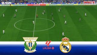 Deportivo Leganes vs Real Madrid - La Liga 24/25 | Full Match All Goals | FC 25 Gameplay PC