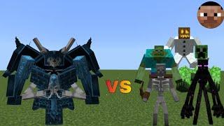 The Immortal (WIP) vs Mutant Monsters | Minecraft Java | Mob Battle