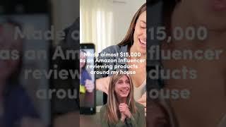 How much money I made so far as an Amazon Influencer #shorts