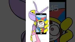 Take a look at my girlfriendTHE AMAZING DIGITAL CIRCUS Jax x Pomni #meme #animation #justfriends