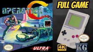 Operation C | GAME BOY | 4K60ᶠᵖˢ UHD | Longplay Walkthrough Playthrough Full Movie Game