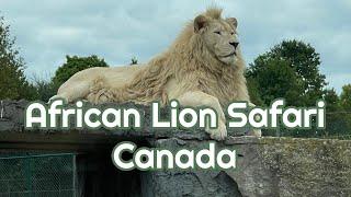 African Lion Safari - Day Trip from Toronto to Cambridge / Hamilton, Ontario, Canada  - Part 1