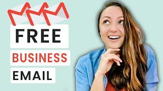 How to create a business email address for free