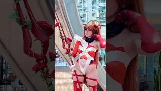 @MangolooCosplays as​⁠​⁠ Bride Asuka in @ModernAnimator #Otakon 2023 Cosplay Music Video #shorts