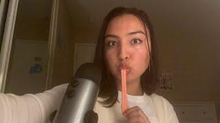 ASMR Gum Chewing & Bubbles Blowing - Hubba Bubba and Trident  🫧