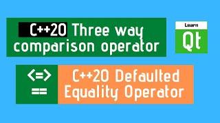 C++ 20 Spaceship (Three way comparison) Operator Demystified - Ep03 : Defaulted Equality Operator