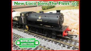 Buckland Junction 286  A new loco joins the fleet. Bachmann class J94 locomotive from Kernow models.