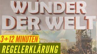 Wunder der Welt Regeln Anleitung Brettspiel Regelvideo Legespiel