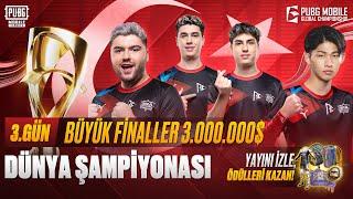 [TR] 2024 PMGC Büyük Finaller | Gün 3 | PUBG MOBILE Global Championship