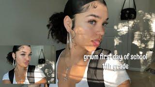 grwm first day of school || ft. ginigberi jewelry