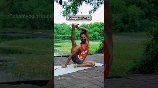 Try Compass Pose Tutorial#yoga #viralvideo #shorts #ahamyog
