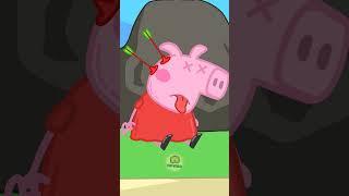 George Pig Regret His Actions #animationmeme #funnycartoon #peppapigparody #peppapig