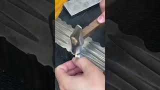 Wow Here's how to make a gold ring   #shorts #gold #viral #video #silver #jewellry #goldstyle