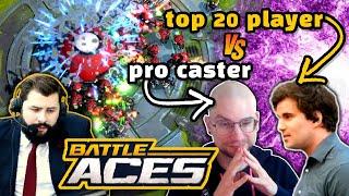 Can A Pro Caster Compete With A Top 20 Player In Battle Aces?
