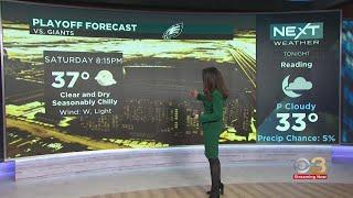NEXT Weather: Clear and dry for Eagles game