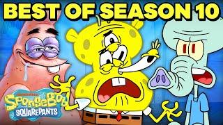 BEST of SpongeBob Season 10! (Part 1)  | 50 Minute Compilation | SpongeBob SquarePants