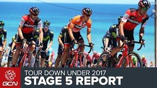 Tour Down Under Stage 5 Race Report