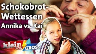 Kai fordert Annika zum Wettkampf heraus! | Klein gegen Groß