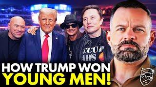 How Trump WON Young Men With CULTURE | UFC Fights With Joe Rogan & Rocket Launches with Elon Musk