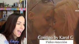 REACCIONANDO A CONTIGO -KAROL G, TIËSTO  (OFFICIAL VIDEO)