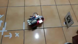 Rover Test Run - Navigation (Dijkstra + EKF + Differential-drive Control) - ver.2