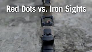 Red Dots vs Iron Sights