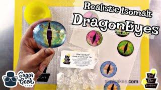 Realistic Isomalt Dragon Eyes Tutorial!