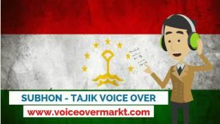 TAJIK MALE VOICE OVER - voicevermarkt.com