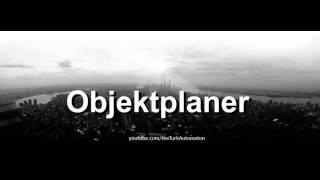 How to pronounce Objektplaner in German