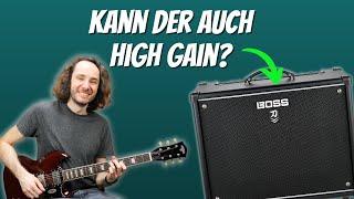 So stelle ich einen High Gain Sound am Boss Katana ein