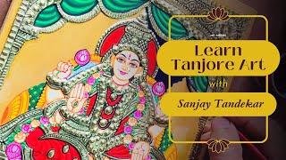 Learn Tanjore Painting with MeMeraki || Beginner Friendly Tutorial || Make Tanjore Painting at Home