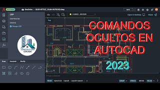 2023 Comandos  ocultos en AutoCAD LO SABIAS?????