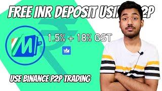  URGENT! Use P2P on WazirX/Binance & Avoid paying MobiKwik Charges on INR Deposits !