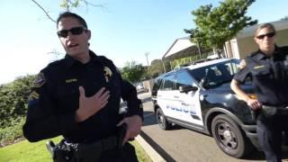 Folsom Police Dept. COP " I DONT UNDERSTAND WHAT UR DOING" 1st Amend Audit