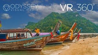 Thailand Island Adventure Virtual Tour | VR 360° Travel Experience Krabi Phuket Thailand Beach