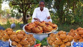 Double Cheese burger | Best Cheeseburger Recipe By Our Grandpa | Grandpa Kitchen