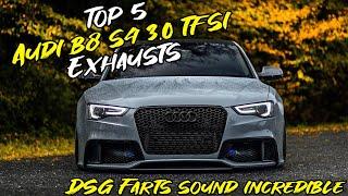 Top 5 Audi B8 S4 3.0TFSI Exhausts!