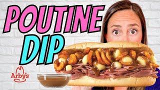 This is Arby's MONSTROUS Poutine Dip! Is it WORTH THE TRIP?