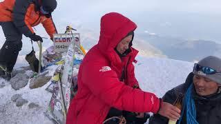 Beer on Elbrus Summit