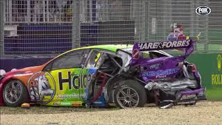 V8 supercars Nick Percats big Albert Park brake failure