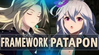 GBVSR:Framework (Katalina Lady Serenity) Vs Patapon/RNK (Zooey)| High Level Gameplay.