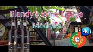 Entdecke Blandy's Wine Lodge in Funchal, Madeira: Ein unvergessliches Weinerlebnis! 